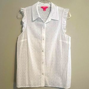 LILLY PULITZER | Med | Resort White Eyelet